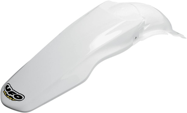 Ufo - SU03997-041 - MX Rear Fender - White - Suzuki - RM '01-'08