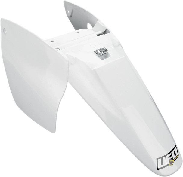 Ufo - KT03073-047 - Rear Fender - With Side Panels - '98-'19 OEM White - SX 65