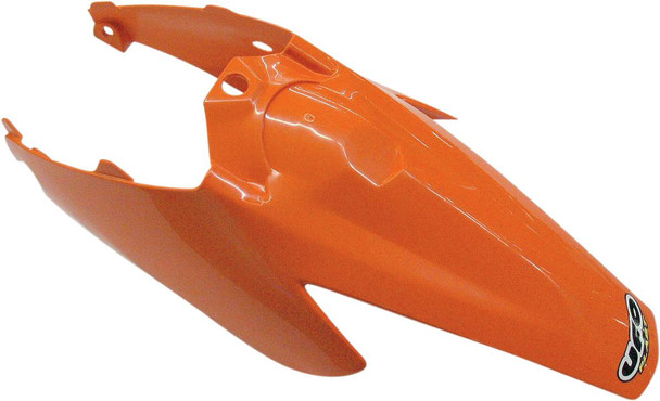 Ufo - KT03080-127 - Rear Fender - With Side Panels - '98-'22 OEM Orange - SX 85