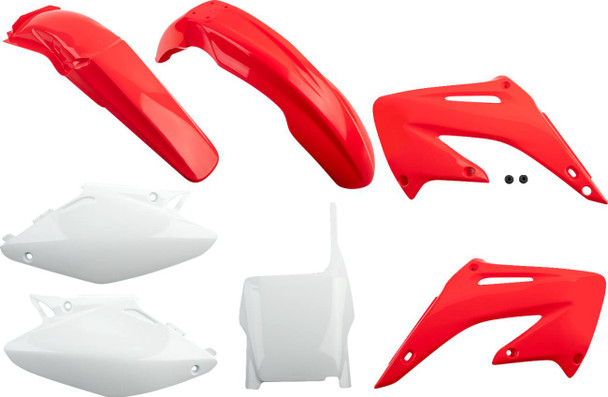 Ufo - HOKIT103-999 - Replacement Body Kit - OE Red/White - Honda - CR '05-'07