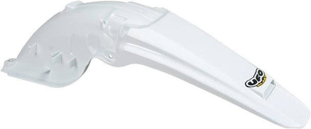 Ufo - HO04602-041 - MX Rear Fender - White - Honda - CRF '05-'16