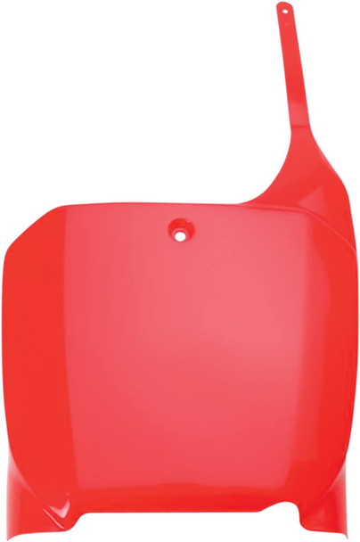 Ufo - HO03666070 - Front Number Plate - '00-'06 OEM CR 2Red