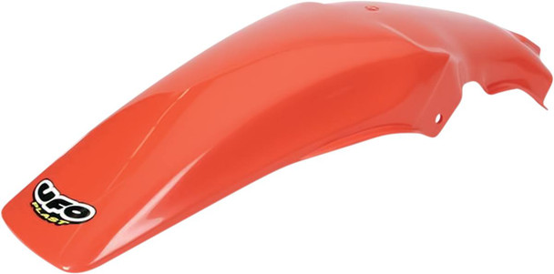 Ufo - HO02624121 - MX Rear Fender - '90 OEM Orange - Honda - CR '90-'01