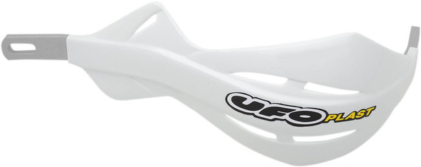 Ufo - PM01633-041 - Pro Handguards with Aluminum Insert for 1-1/8" Handlebars - White