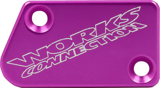 Works Connection - 21-P032 - Front Brake Cap - Purple - Yamaha