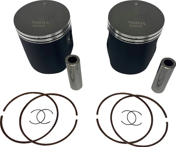 Wossner - K7069DA-2 - Piston Kit - 81.84 mm - Ski Doo 850 E-TEC Engine Type
