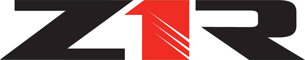 Z1R - Z1R Decal - White - 24" - 2 Pack