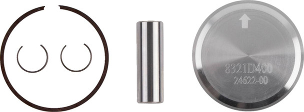 Wossner - 8321D400 - Piston Kit - 57.95 mm - Yamaha