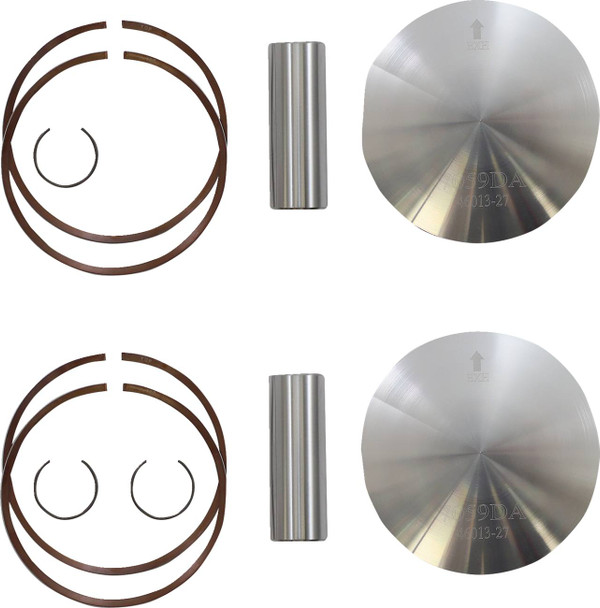 Wossner - K7059DA-2 - Piston Kit - 84.87 mm - Arctic Cat