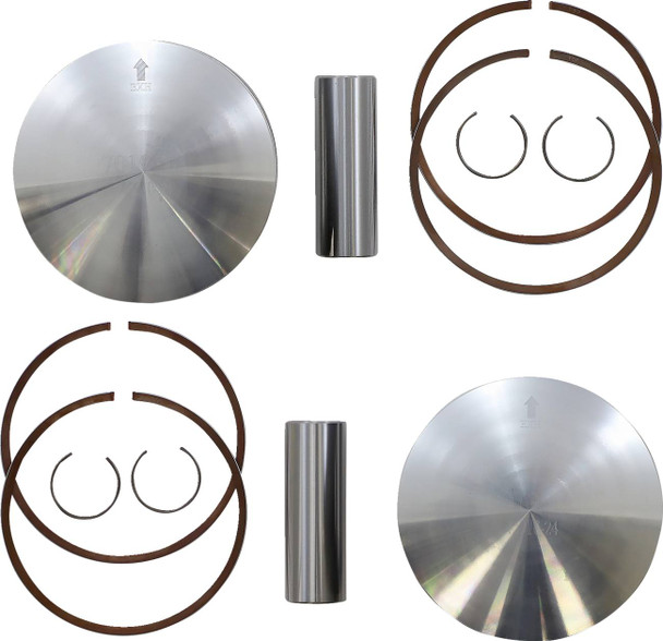 Wossner - K7019DA-2 - Piston Kit - 84.88 mm - Polaris