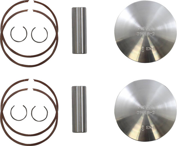 Wossner - K7003DA-2 - Piston Kit - 69.89 mm - Arctic Cat