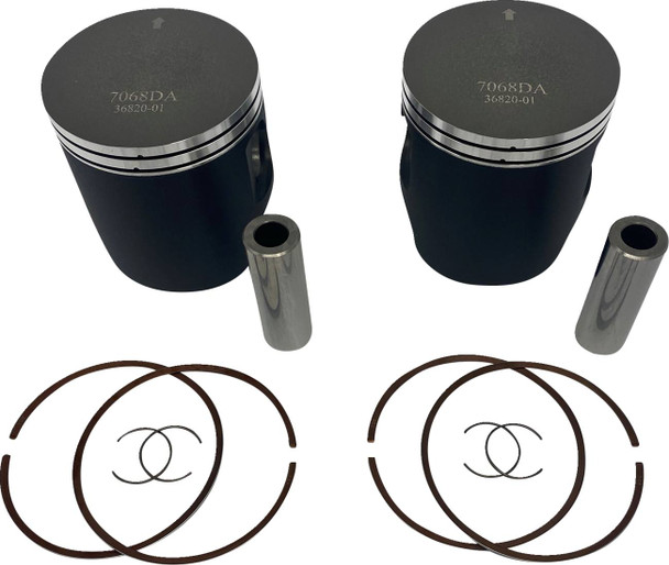 Wossner - K7068DA-2 - Piston Kit - 81.84 mm - Ski Doo