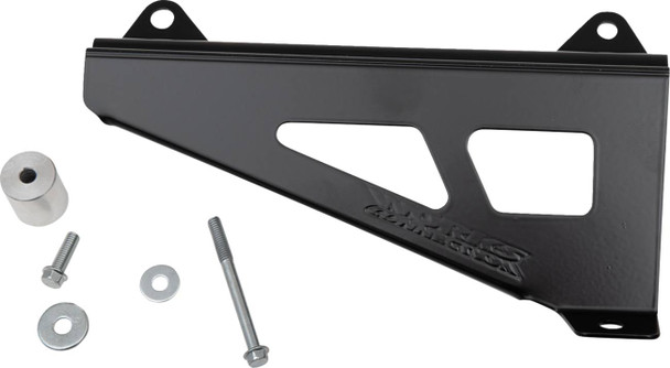 Works Connection - 18-B123 - Radiator Brace Set - Black - Yamaha