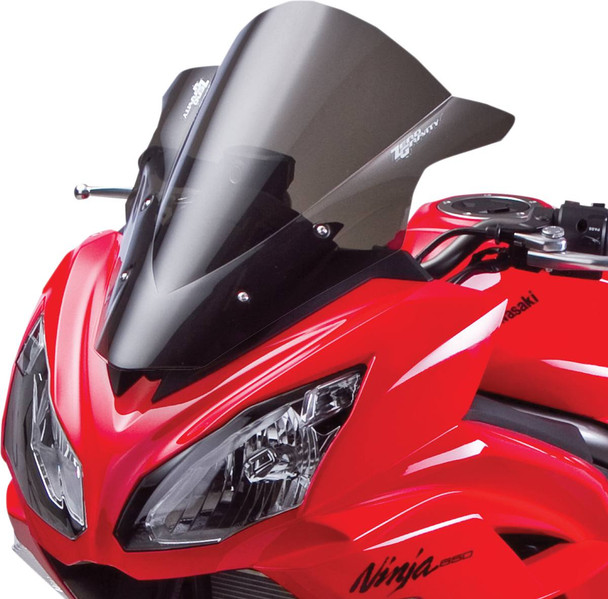 Zero Gravity - 16-207-02 - Double Bubble Windscreen - Light Smoke - Ninja 650