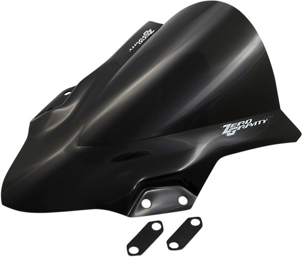 Zero Gravity - 16-283-19 - Double Bubble Windscreen - Dark Smoke - Ninja 400