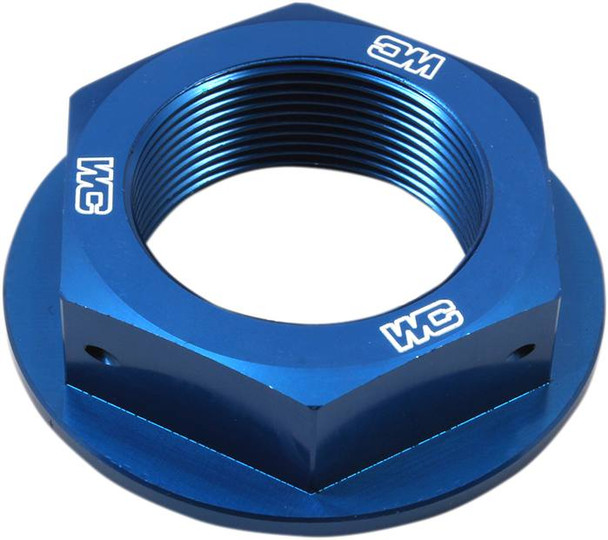 Works Connection - 24-360 - Steering Stem Nut - Blue - Yamaha