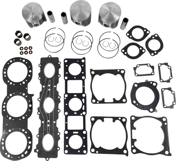 Wsm - 010-824-12P - Top-End Rebuild Kit - 84.50 mm - Platinum Series - Yamaha