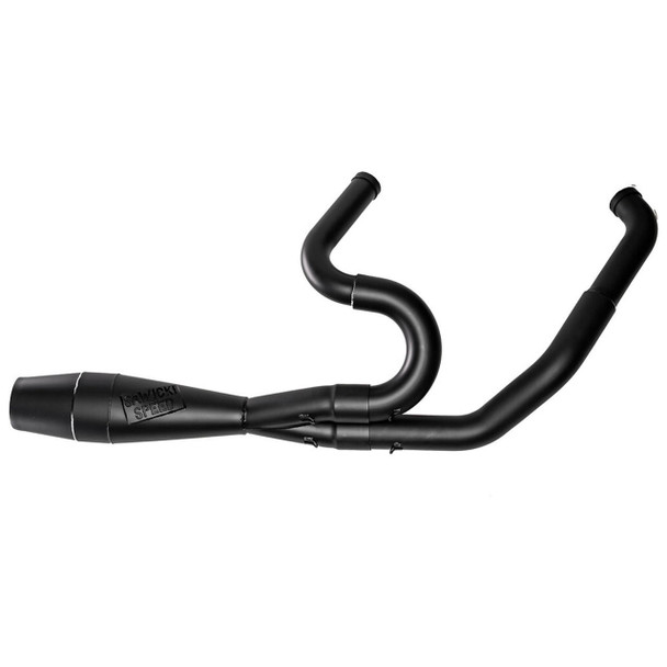 Sawicki - Black 2-in-1 Shorty Cannon fits '17-'23 Touring Models