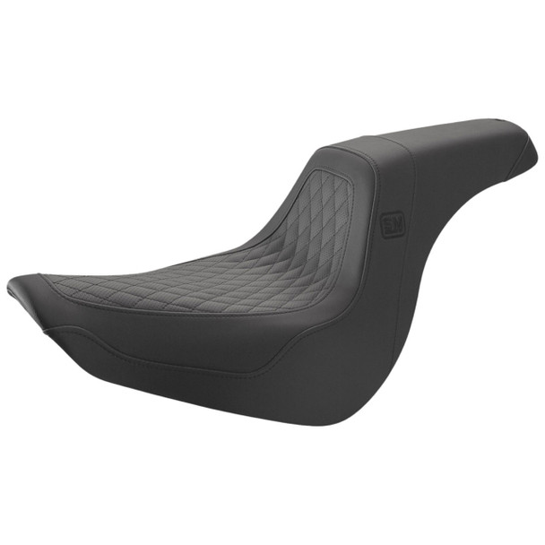 Saddlemen - Black Speed Merchant Seat fits '18-'23 Low Rider FXLR, FXLRS, FXLRST & Sport Glide FLSB Models