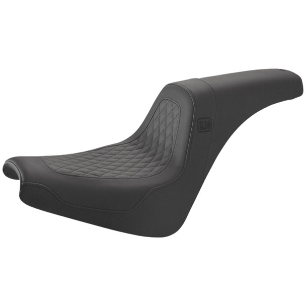 Saddlemen - Black Speed Merchant Seat fits '18-'23 Softail Street Bob FXBB & Standard FXST Models