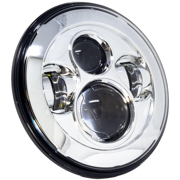 Lectric Lighting Co. - Chrome 7" Premium LED Headlight