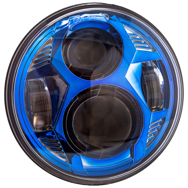 Letric Lighting Co. Lectric Lighting Co. - Blue 5.75" Color Collection Wide-Array LED Headlight 