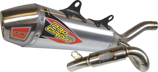 Pro Circuit - 0152245G - T-6 Exhaust System - Stainless Steel