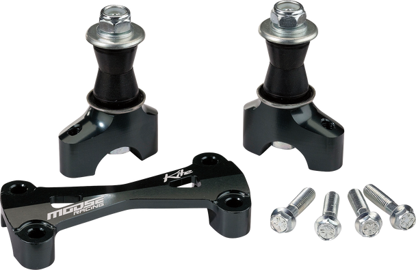 Moose Offroad - MX/EN Risers w/ Bar Mount - 35 mm - Black