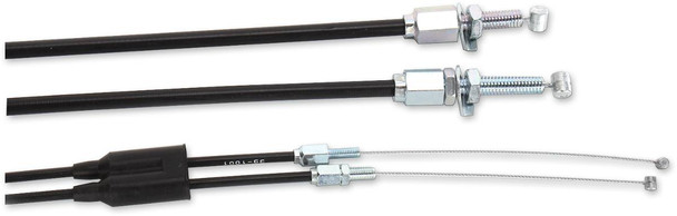 Moose Offroad - Black Vinyl Throttle Cable - 34" - Honda