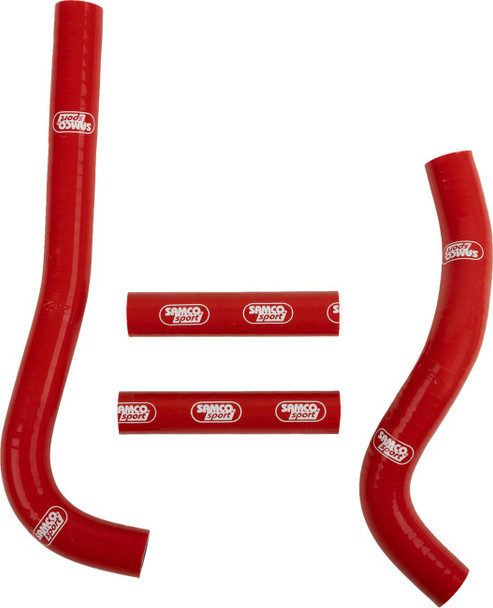 Moose Offroad - OEM Fit Radiator Hose Kit - Red - Honda