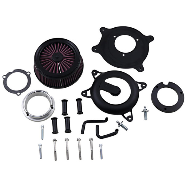 Vance & Hines - Black VO2 Rogue Air Intake Kit fits '18-'21 Softail Models