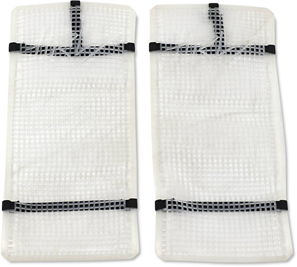 Moose Offroad - Mud Radiator Cover - White - KTM