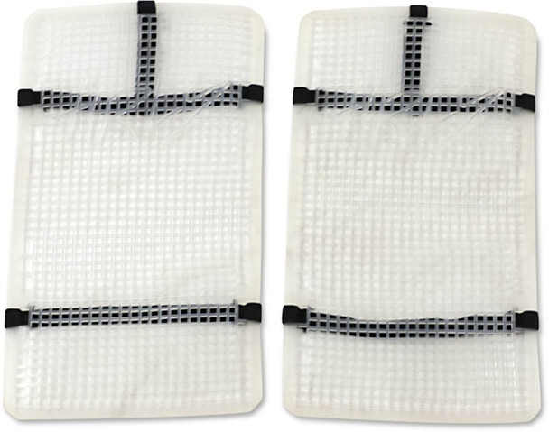 Moose Offroad - Mud Radiator Cover - White - Honda