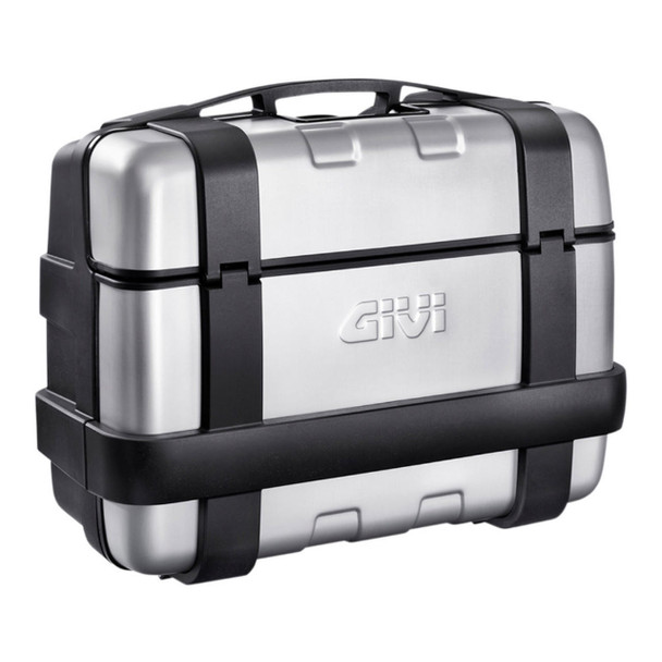GIVI - Silver and Matte Black Monokey® Trekker 33 Liter Top/Side Cases