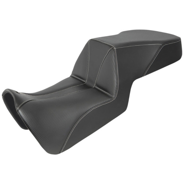 Saddlemen - Low Carbon Fiber/Whisper Black Pan America Adventure Tour Seat fits '21-'25 Pan America Models