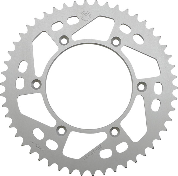 Moose Offroad - Rear Sprocket - Aluminum - 50 Tooth - Silver - Honda