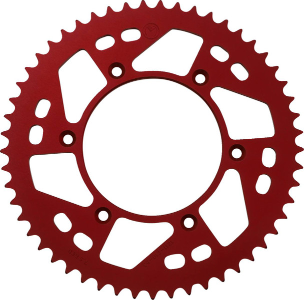 Moose Offroad - Rear Sprocket - Aluminum - 53 Tooth - Red - Honda