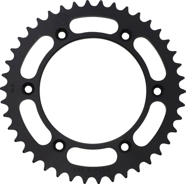 Moose Offroad - Rear Sprocket - Aluminum - 42 Tooth - Black - Beta
