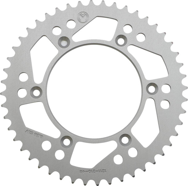 Moose Offroad - Rear Sprocket - Aluminum - 48 Tooth - Silver - Honda