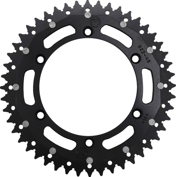 Moose Offroad - Dual Sprocket - Black - 48 Tooth