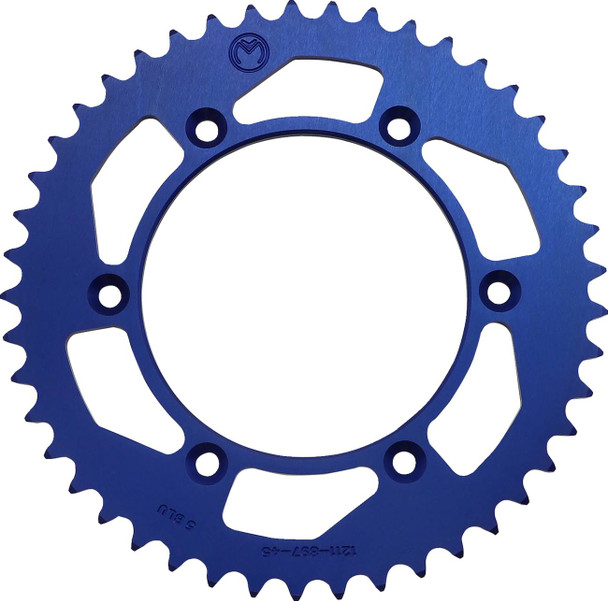 Moose Offroad - Rear Sprocket - Aluminum - 45 Tooth - Blue - Husaberg/Husqvarna/KTM