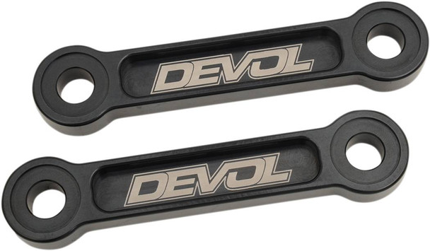 Devol - 0115-4301 - Lowering Link - Lowers 1.00" - Black