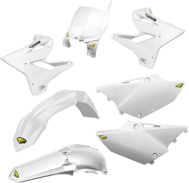 Cycra - 1CYC-9316-42 - Body Kit - Powerflow - White - YZ 125/250/X