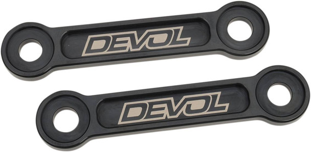 Devol - 0115-4102 - Lowering Link - Lowers 1.75" - Black