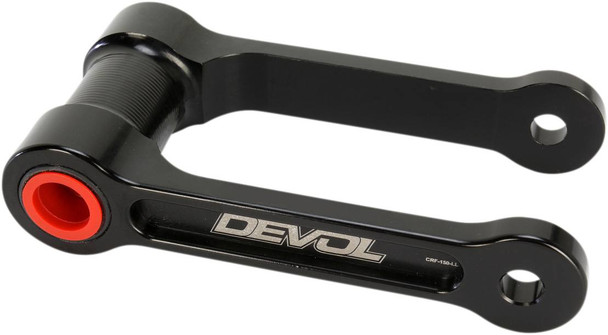 Devol - 0115-1205 - Lowering Link - Lowers 1.50" - Black