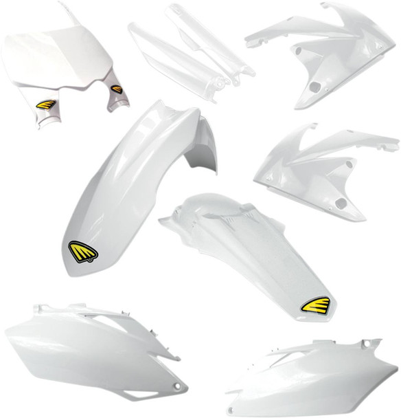 Cycra - 1CYC-9304-42 - Body Kit - Powerflow - White - CRF 250/450 R