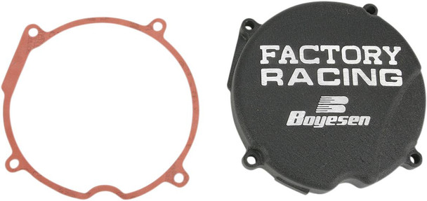 Boyesen - SC03B - Ignition Cover - Black - Honda CR500R