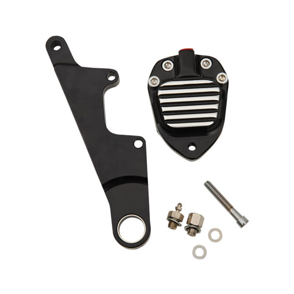 GMA - Classic Black 2-Piston Front Brake B-Caliper fits '88-'06 Softail Springer Models (Exc. FXSTSB Models) (Single Disc)