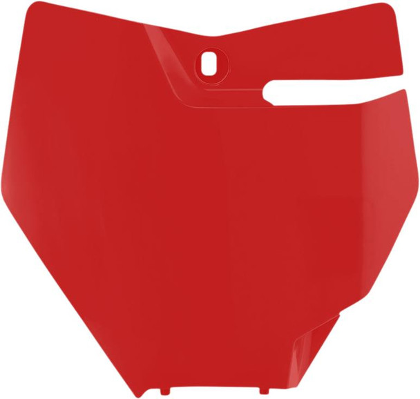 Acerbis - 2685950004 - Front Number Plate - Red