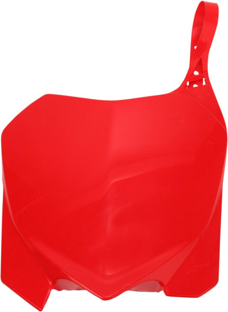 Acerbis - 2141850227 - Front Number Plate - '00 CR Red